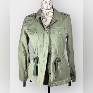 Sanctuary, Green Utility Jacket, Size XS